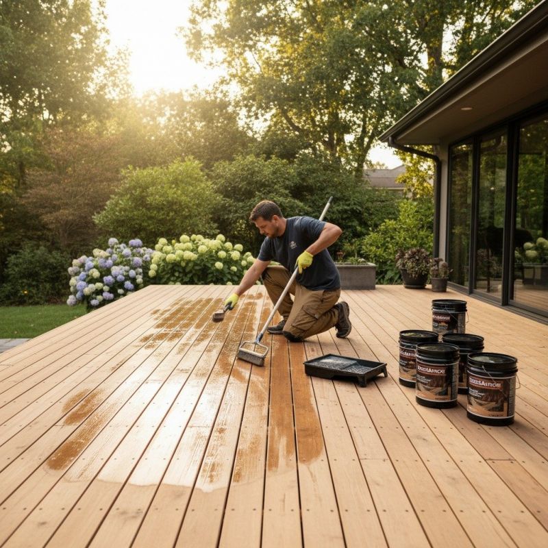 Contact About Wood Deck Staining